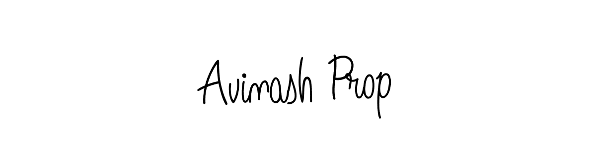 How to make Avinash Prop name signature. Use Angelique-Rose-font-FFP style for creating short signs online. This is the latest handwritten sign. Avinash Prop signature style 5 images and pictures png