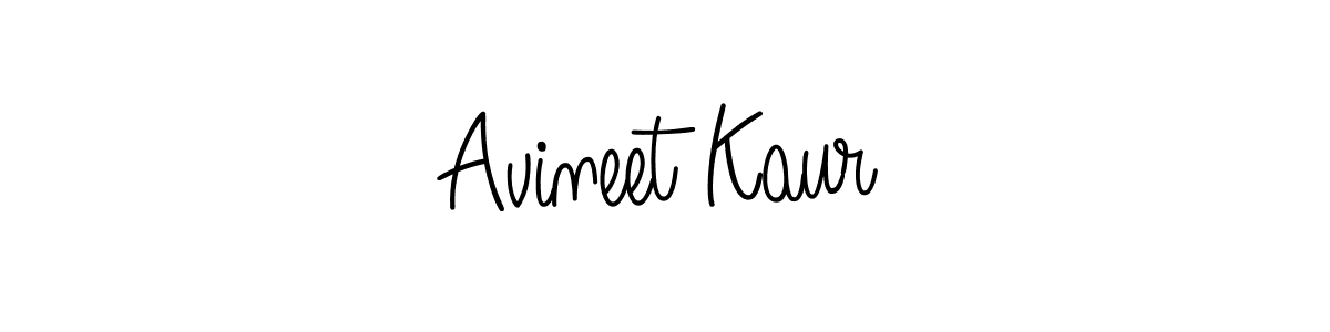 Angelique-Rose-font-FFP is a professional signature style that is perfect for those who want to add a touch of class to their signature. It is also a great choice for those who want to make their signature more unique. Get Avineet Kaur name to fancy signature for free. Avineet Kaur signature style 5 images and pictures png