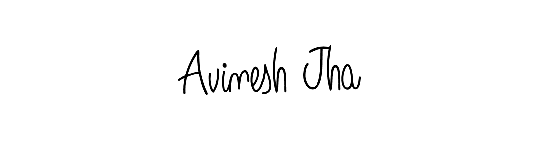Design your own signature with our free online signature maker. With this signature software, you can create a handwritten (Angelique-Rose-font-FFP) signature for name Avinesh Jha. Avinesh Jha signature style 5 images and pictures png