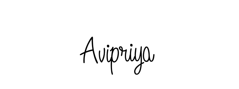 Avipriya stylish signature style. Best Handwritten Sign (Angelique-Rose-font-FFP) for my name. Handwritten Signature Collection Ideas for my name Avipriya. Avipriya signature style 5 images and pictures png