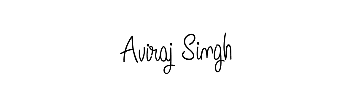 Make a beautiful signature design for name Aviraj Singh. With this signature (Angelique-Rose-font-FFP) style, you can create a handwritten signature for free. Aviraj Singh signature style 5 images and pictures png