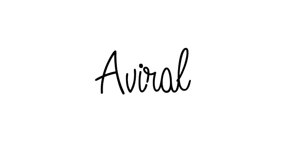 How to make Aviral signature? Angelique-Rose-font-FFP is a professional autograph style. Create handwritten signature for Aviral name. Aviral signature style 5 images and pictures png