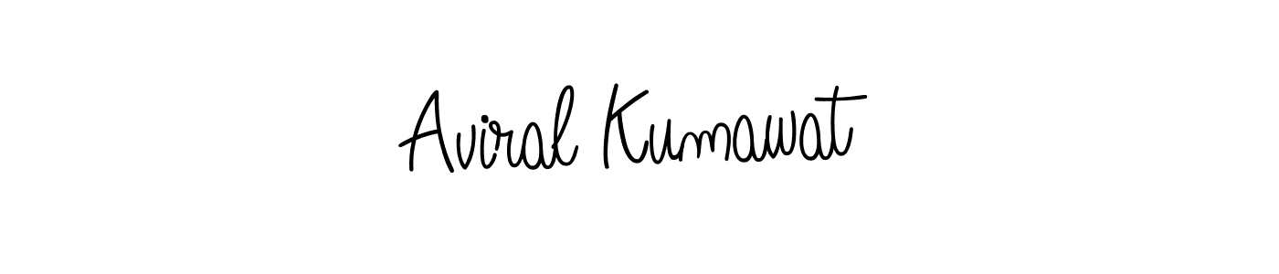 Best and Professional Signature Style for Aviral Kumawat. Angelique-Rose-font-FFP Best Signature Style Collection. Aviral Kumawat signature style 5 images and pictures png