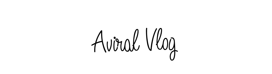 Here are the top 10 professional signature styles for the name Aviral Vlog. These are the best autograph styles you can use for your name. Aviral Vlog signature style 5 images and pictures png