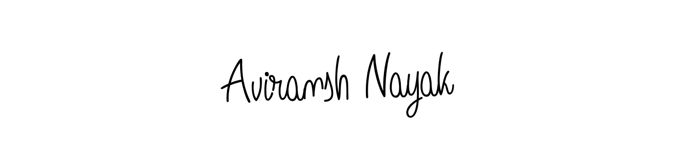 Make a beautiful signature design for name Aviransh Nayak. Use this online signature maker to create a handwritten signature for free. Aviransh Nayak signature style 5 images and pictures png