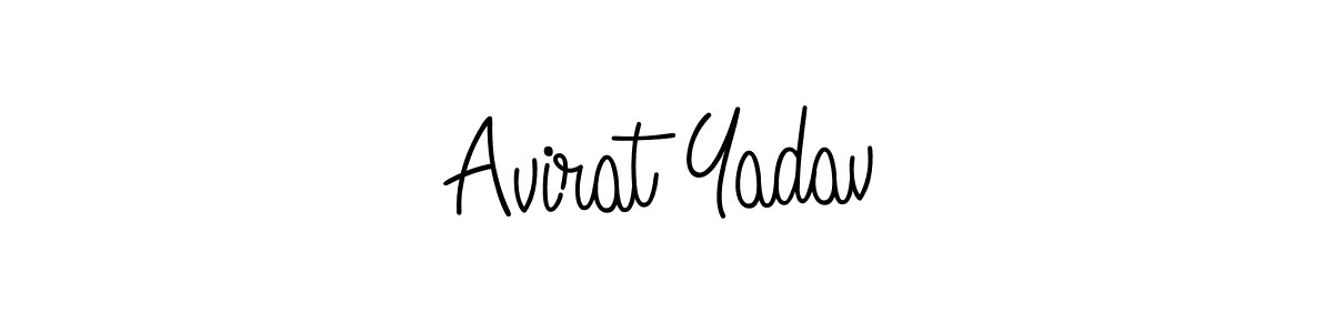 This is the best signature style for the Avirat Yadav name. Also you like these signature font (Angelique-Rose-font-FFP). Mix name signature. Avirat Yadav signature style 5 images and pictures png