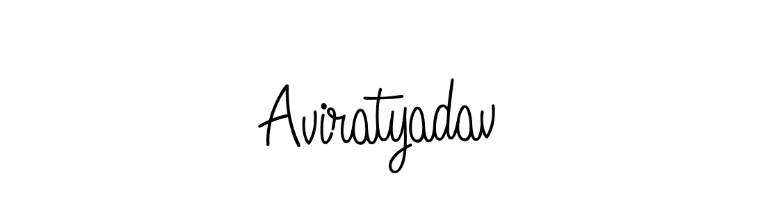 if you are searching for the best signature style for your name Aviratyadav. so please give up your signature search. here we have designed multiple signature styles  using Angelique-Rose-font-FFP. Aviratyadav signature style 5 images and pictures png