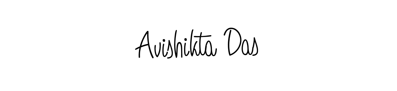 How to make Avishikta Das signature? Angelique-Rose-font-FFP is a professional autograph style. Create handwritten signature for Avishikta Das name. Avishikta Das signature style 5 images and pictures png