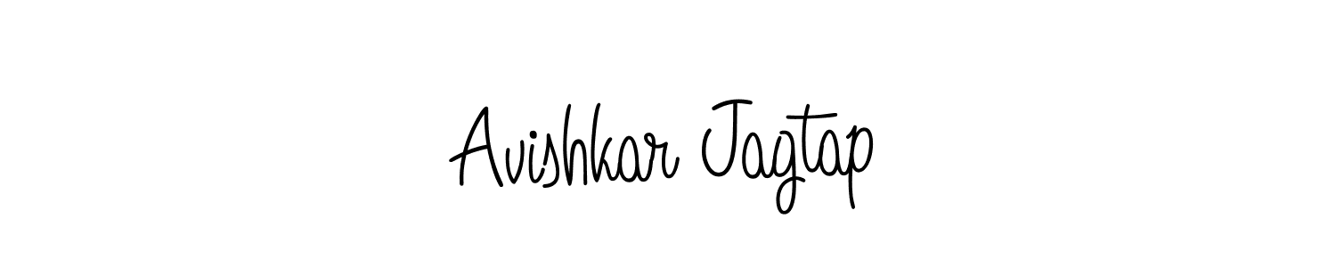 Best and Professional Signature Style for Avishkar Jagtap. Angelique-Rose-font-FFP Best Signature Style Collection. Avishkar Jagtap signature style 5 images and pictures png