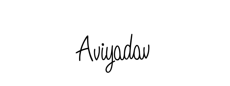 Create a beautiful signature design for name Aviyadav. With this signature (Angelique-Rose-font-FFP) fonts, you can make a handwritten signature for free. Aviyadav signature style 5 images and pictures png