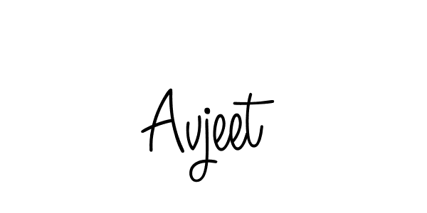 Angelique-Rose-font-FFP is a professional signature style that is perfect for those who want to add a touch of class to their signature. It is also a great choice for those who want to make their signature more unique. Get Avjeet name to fancy signature for free. Avjeet signature style 5 images and pictures png