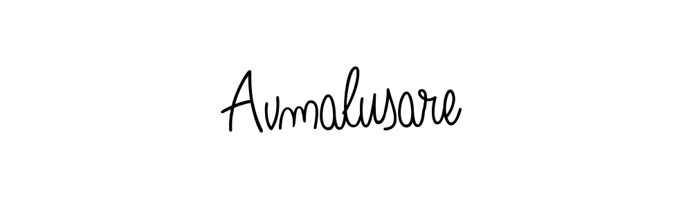 if you are searching for the best signature style for your name Avmalusare. so please give up your signature search. here we have designed multiple signature styles  using Angelique-Rose-font-FFP. Avmalusare signature style 5 images and pictures png