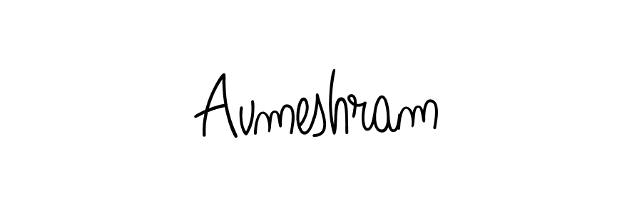 Use a signature maker to create a handwritten signature online. With this signature software, you can design (Angelique-Rose-font-FFP) your own signature for name Avmeshram. Avmeshram signature style 5 images and pictures png