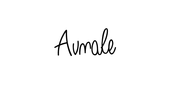 Design your own signature with our free online signature maker. With this signature software, you can create a handwritten (Angelique-Rose-font-FFP) signature for name Avnale. Avnale signature style 5 images and pictures png