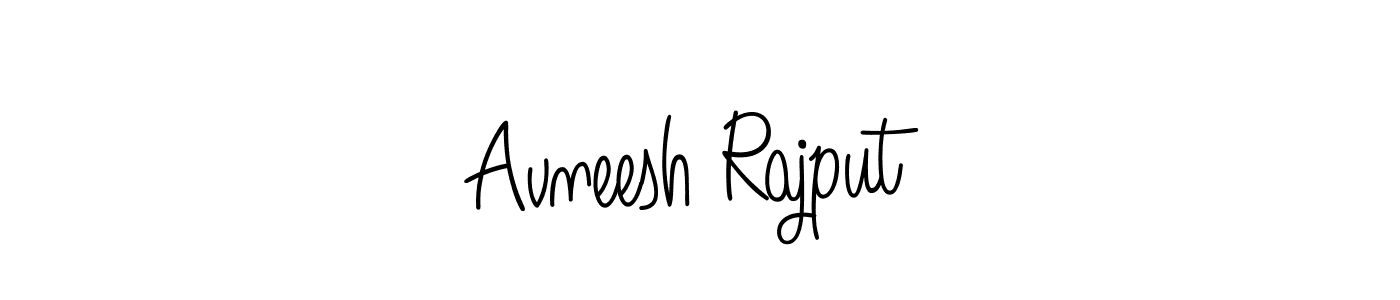 Angelique-Rose-font-FFP is a professional signature style that is perfect for those who want to add a touch of class to their signature. It is also a great choice for those who want to make their signature more unique. Get Avneesh Rajput name to fancy signature for free. Avneesh Rajput signature style 5 images and pictures png