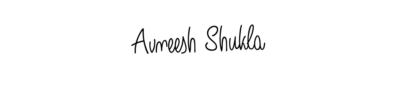 How to Draw Avneesh Shukla signature style? Angelique-Rose-font-FFP is a latest design signature styles for name Avneesh Shukla. Avneesh Shukla signature style 5 images and pictures png