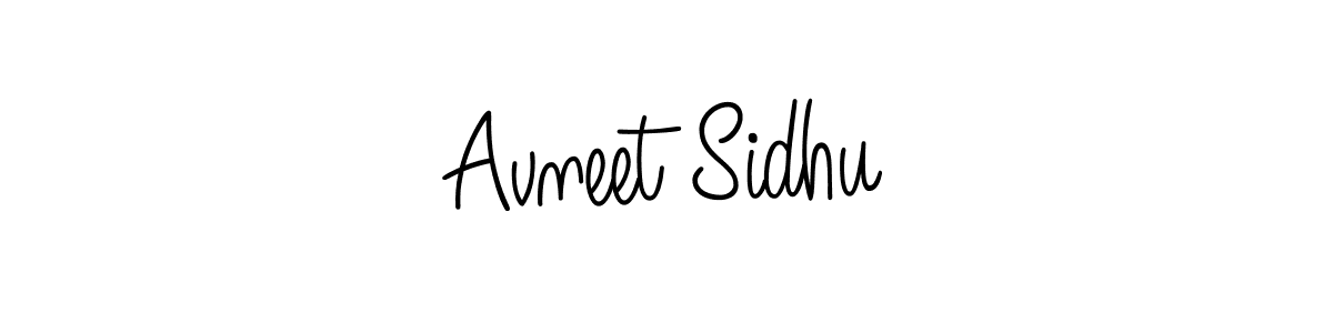 Make a beautiful signature design for name Avneet Sidhu. Use this online signature maker to create a handwritten signature for free. Avneet Sidhu signature style 5 images and pictures png