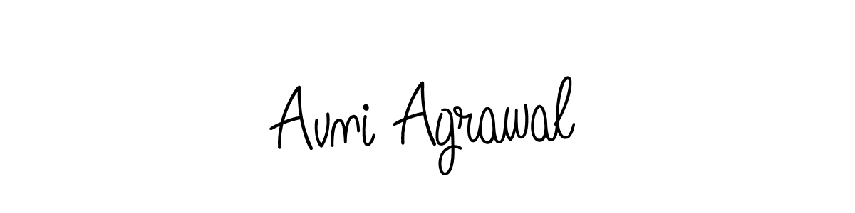 This is the best signature style for the Avni Agrawal name. Also you like these signature font (Angelique-Rose-font-FFP). Mix name signature. Avni Agrawal signature style 5 images and pictures png