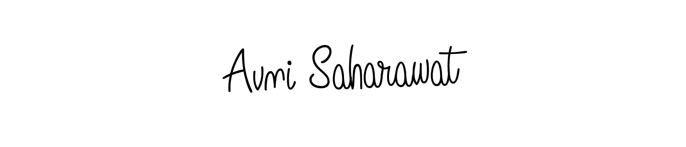 It looks lik you need a new signature style for name Avni Saharawat. Design unique handwritten (Angelique-Rose-font-FFP) signature with our free signature maker in just a few clicks. Avni Saharawat signature style 5 images and pictures png