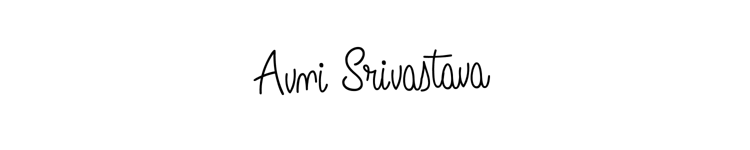 Angelique-Rose-font-FFP is a professional signature style that is perfect for those who want to add a touch of class to their signature. It is also a great choice for those who want to make their signature more unique. Get Avni Srivastava name to fancy signature for free. Avni Srivastava signature style 5 images and pictures png