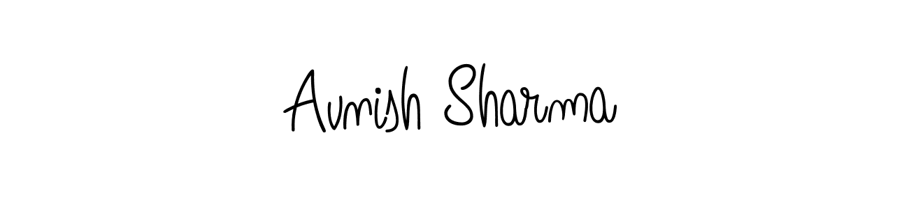 Similarly Angelique-Rose-font-FFP is the best handwritten signature design. Signature creator online .You can use it as an online autograph creator for name Avnish Sharma. Avnish Sharma signature style 5 images and pictures png