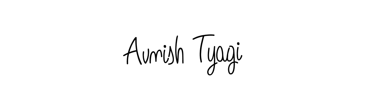 Similarly Angelique-Rose-font-FFP is the best handwritten signature design. Signature creator online .You can use it as an online autograph creator for name Avnish Tyagi. Avnish Tyagi signature style 5 images and pictures png