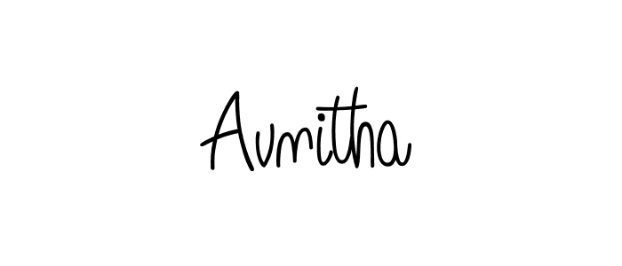 You should practise on your own different ways (Angelique-Rose-font-FFP) to write your name (Avnitha) in signature. don't let someone else do it for you. Avnitha signature style 5 images and pictures png