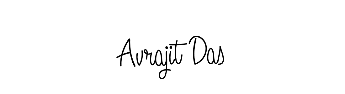 Make a beautiful signature design for name Avrajit Das. With this signature (Angelique-Rose-font-FFP) style, you can create a handwritten signature for free. Avrajit Das signature style 5 images and pictures png
