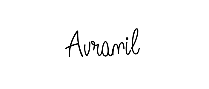 Once you've used our free online signature maker to create your best signature Angelique-Rose-font-FFP style, it's time to enjoy all of the benefits that Avranil name signing documents. Avranil signature style 5 images and pictures png