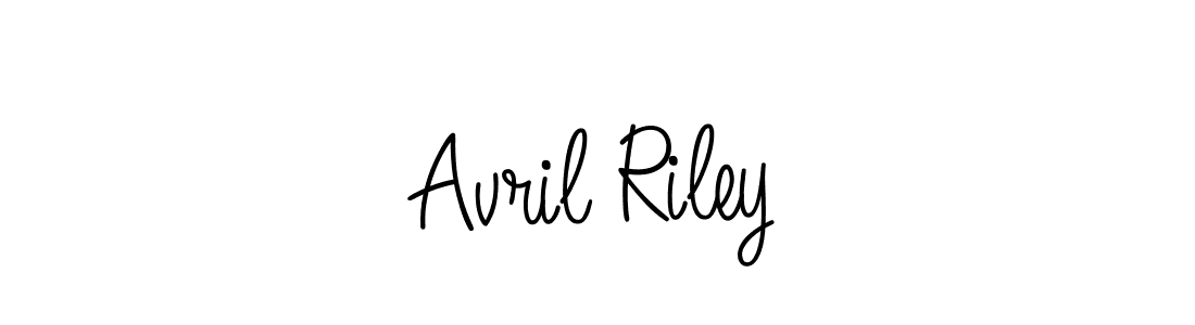 How to make Avril Riley signature? Angelique-Rose-font-FFP is a professional autograph style. Create handwritten signature for Avril Riley name. Avril Riley signature style 5 images and pictures png