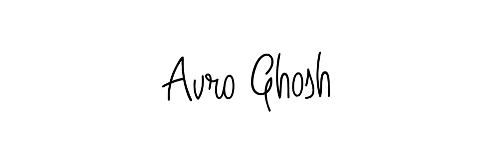 How to make Avro Ghosh signature? Angelique-Rose-font-FFP is a professional autograph style. Create handwritten signature for Avro Ghosh name. Avro Ghosh signature style 5 images and pictures png