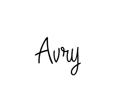 Use a signature maker to create a handwritten signature online. With this signature software, you can design (Angelique-Rose-font-FFP) your own signature for name Avry. Avry signature style 5 images and pictures png