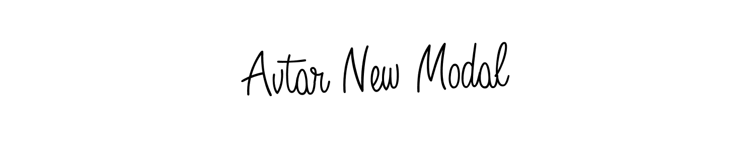 It looks lik you need a new signature style for name Avtar New Modal. Design unique handwritten (Angelique-Rose-font-FFP) signature with our free signature maker in just a few clicks. Avtar New Modal signature style 5 images and pictures png