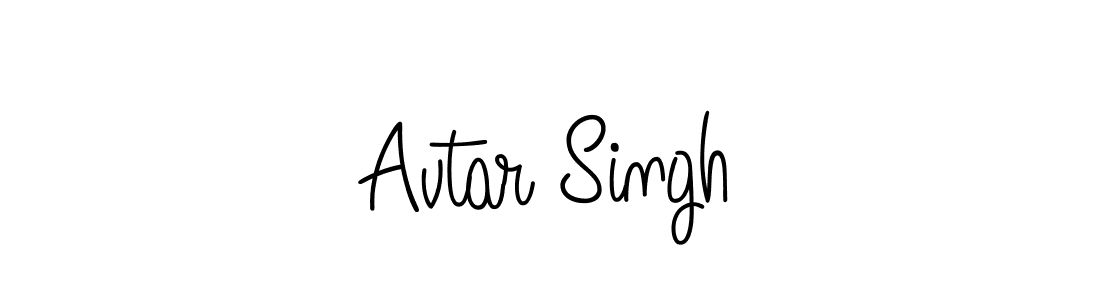 Also we have Avtar Singh name is the best signature style. Create professional handwritten signature collection using Angelique-Rose-font-FFP autograph style. Avtar Singh signature style 5 images and pictures png