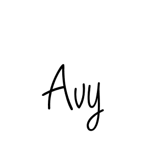 How to make Avy signature? Angelique-Rose-font-FFP is a professional autograph style. Create handwritten signature for Avy name. Avy signature style 5 images and pictures png