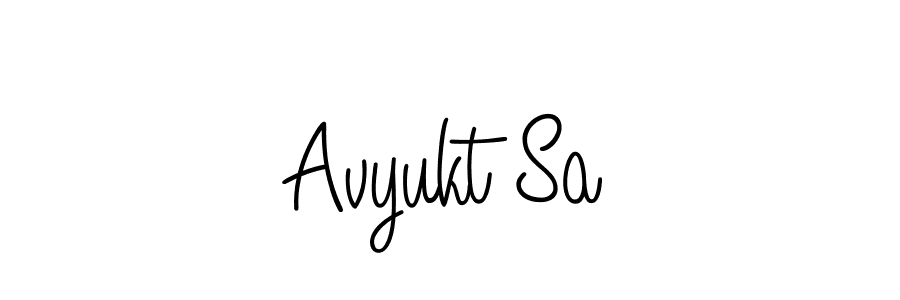Check out images of Autograph of Avyukt Sa name. Actor Avyukt Sa Signature Style. Angelique-Rose-font-FFP is a professional sign style online. Avyukt Sa signature style 5 images and pictures png