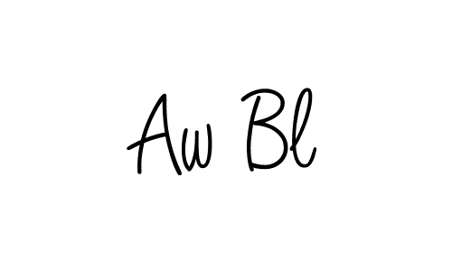 Check out images of Autograph of Aw Bl name. Actor Aw Bl Signature Style. Angelique-Rose-font-FFP is a professional sign style online. Aw Bl signature style 5 images and pictures png