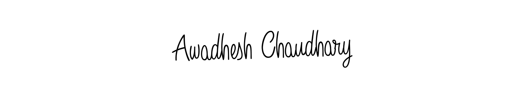 How to Draw Awadhesh Chaudhary signature style? Angelique-Rose-font-FFP is a latest design signature styles for name Awadhesh Chaudhary. Awadhesh Chaudhary signature style 5 images and pictures png