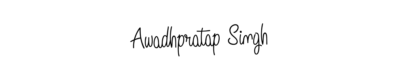 Also we have Awadhpratap Singh name is the best signature style. Create professional handwritten signature collection using Angelique-Rose-font-FFP autograph style. Awadhpratap Singh signature style 5 images and pictures png