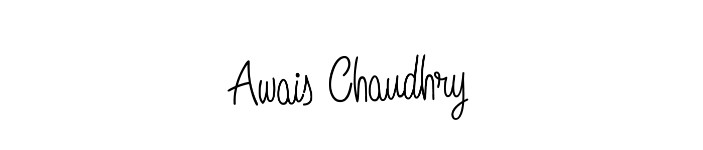 Make a beautiful signature design for name Awais Chaudhry. Use this online signature maker to create a handwritten signature for free. Awais Chaudhry signature style 5 images and pictures png