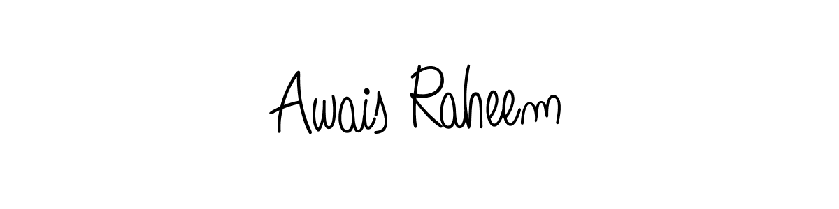 Make a beautiful signature design for name Awais Raheem. Use this online signature maker to create a handwritten signature for free. Awais Raheem signature style 5 images and pictures png