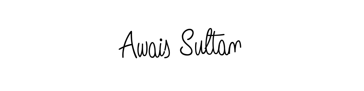 How to Draw Awais Sultan signature style? Angelique-Rose-font-FFP is a latest design signature styles for name Awais Sultan. Awais Sultan signature style 5 images and pictures png