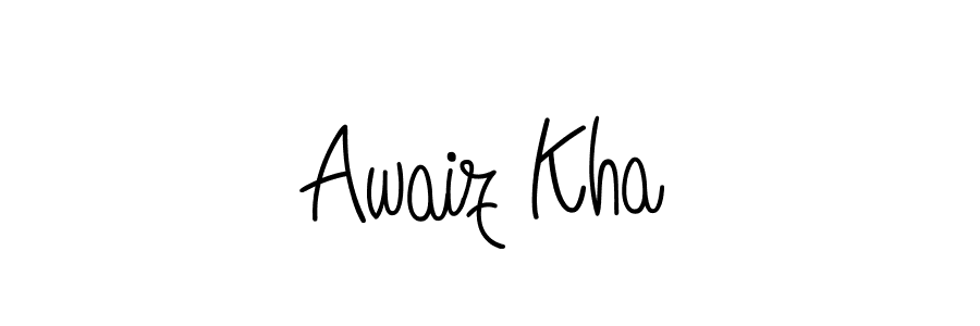 Make a beautiful signature design for name Awaiz Kha. Use this online signature maker to create a handwritten signature for free. Awaiz Kha signature style 5 images and pictures png