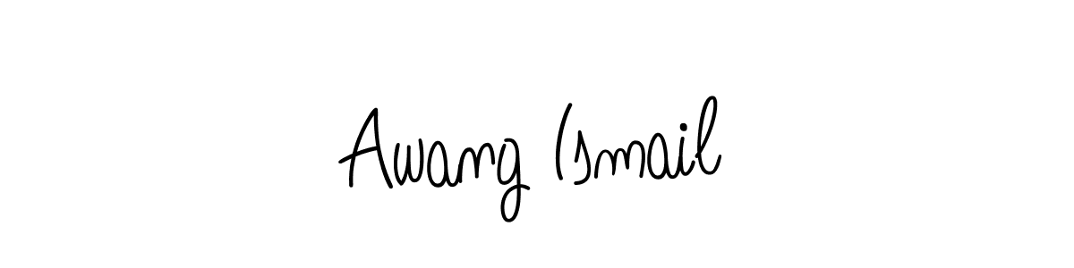 Make a beautiful signature design for name Awang Ismail. Use this online signature maker to create a handwritten signature for free. Awang Ismail signature style 5 images and pictures png