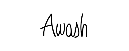 Stand out with a creative autograph for Awash. The Angelique-Rose-font-FFP styling blends modern aesthetics with classic signature flourishes. Awash signature style 5 images and pictures png