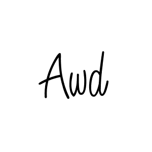 This is the best signature style for the Awd name. Also you like these signature font (Angelique-Rose-font-FFP). Mix name signature. Awd signature style 5 images and pictures png