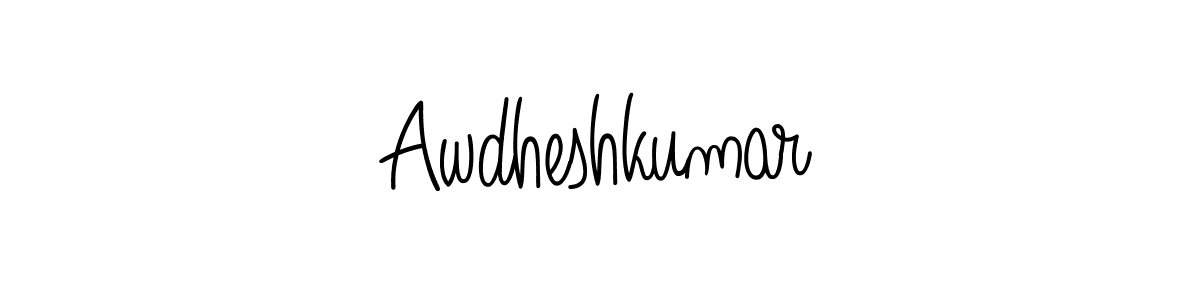 Make a short Awdheshkumar signature style. Manage your documents anywhere anytime using Angelique-Rose-font-FFP. Create and add eSignatures, submit forms, share and send files easily. Awdheshkumar signature style 5 images and pictures png