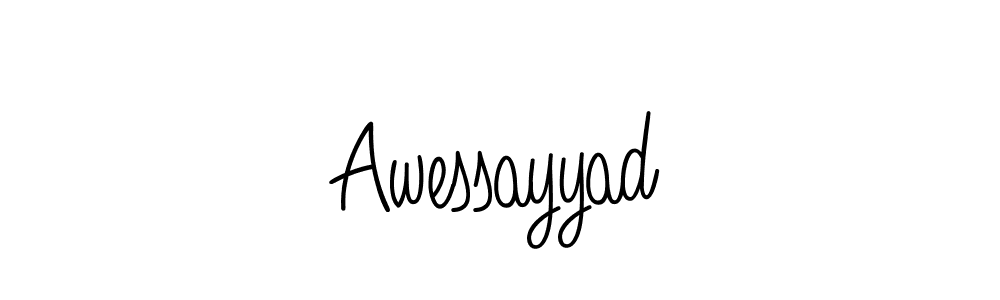 Once you've used our free online signature maker to create your best signature Angelique-Rose-font-FFP style, it's time to enjoy all of the benefits that Awessayyad name signing documents. Awessayyad signature style 5 images and pictures png