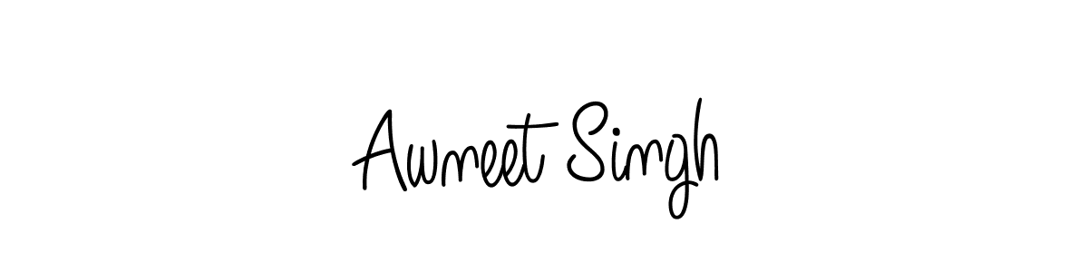 Check out images of Autograph of Awneet Singh name. Actor Awneet Singh Signature Style. Angelique-Rose-font-FFP is a professional sign style online. Awneet Singh signature style 5 images and pictures png