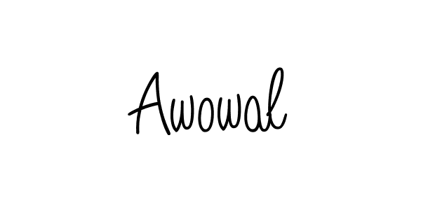 Best and Professional Signature Style for Awowal. Angelique-Rose-font-FFP Best Signature Style Collection. Awowal signature style 5 images and pictures png